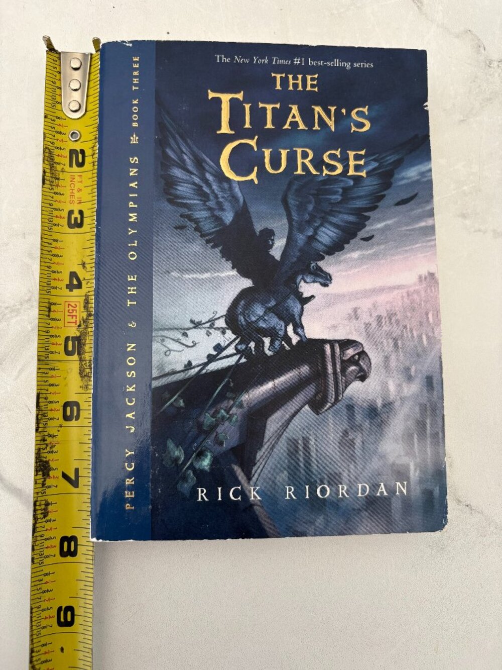 The Titan's Curse by Rick Riordan - First Hyperion Paperbacks Edition 2008
